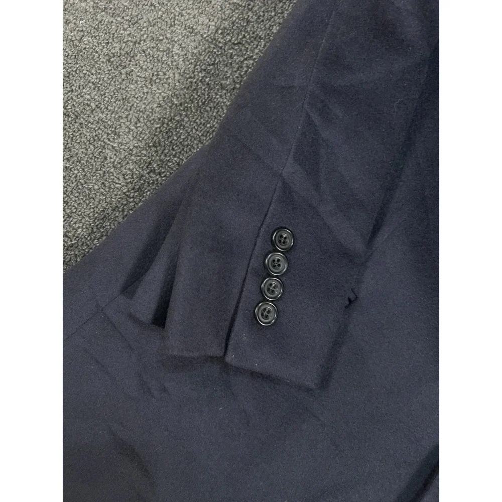 Hickey Freeman Blazer Jacket Men's 40R Blue Loro Piana 100% Cashmere Modern